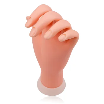 Practică Profesională Mâinile Silicon Flexibil Protetice Nail Art Formare Mâna Moale A Afișa Modelul Personal Salon De Manichiura Instrumente