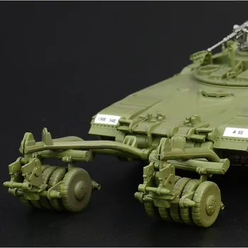 Pre-construit scara 1/72 M1 Panther II de detectare a minelor de compensare vehicul hobby colectie terminat plastic model