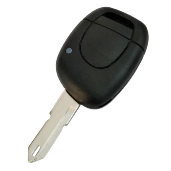 PREISEI Negru 1 Butoane Cheie de la Distanță Masina Pentru Renault Smart Keyless Entry Fob Cu PCF7946 Chip 433MHZ Nu Logo-ul