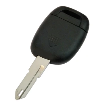 PREISEI Negru 1 Butoane Cheie de la Distanță Masina Pentru Renault Smart Keyless Entry Fob Cu PCF7946 Chip 433MHZ Nu Logo-ul