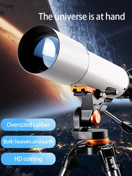 Profesionale Telescop Astronomic Trepied Zoom Monocular Night Vision Refracție Spațiu Adânc Luna De Observare Aplicare În Aer Liber