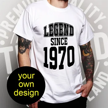 PROPRIUL Design Logo-ul de Brand/Imagine Personalizate pentru Bărbați și femei DIY Bumbac tricou maneca Scurta tricou Casual topuri Tee WX39