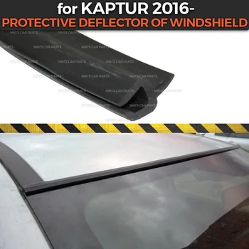 Protecție deflector pentru Renault Kaptur 2016 - de parbriz Cauciuc de protecție aerodinamică mașină de styling pad acoperire accesorii