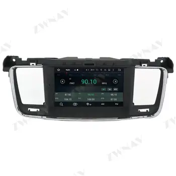 PX6 4+64G Android 10.0 Ecran DVD Auto Stereo Multimedia player Pentru PEUGEOT 508 2011-2017 GPS auto Radio Audio stereo BT unitatea de cap