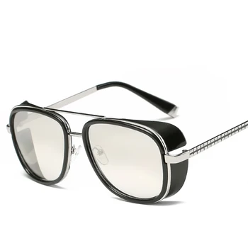 Pătrat ochelari de Soare Brand Bărbați Femei Brand Steampunk conducere Ochelari retro gafas de sol feminino lunetă soleil masculino