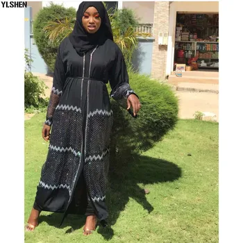 Ramadan Eid Mubarak Abaya Dubai Femme turc de Lux Hijab Rochie Musulman din Africa Rochii Abayas Pentru Femei Caftan Haine islamice