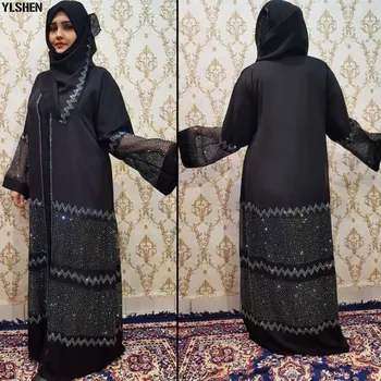 Ramadan Eid Mubarak Abaya Dubai Femme turc de Lux Hijab Rochie Musulman din Africa Rochii Abayas Pentru Femei Caftan Haine islamice