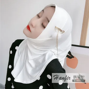 Ramadan femeile Musulmane văl împachetări hijab cu pompom decoratiuni