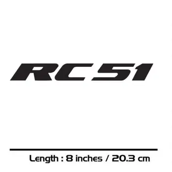 RC51 Logo motocicleta rezervor de Combustibil Roți Carenaj notebook Bagaje casca MOTO decalcomanii Autocolant Pentru Honda RC51 RC 51