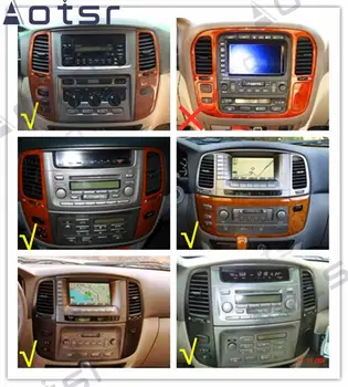 Receptor Stereo radio Auto Pentru Lexus LX470 Android 9.0 masina DVD player cu GPS multimedia 2004-2005 casetofon de Navigare GPS Cap
