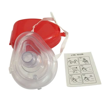 Respiratia de salvare Masca Adult Copil Portabil de Buzunar Resuscitator durabil-Un Fel CPR Fata Scut de Urgență de Prim Ajutor