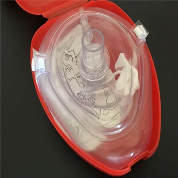 Respiratia de salvare Masca Adult Copil Portabil de Buzunar Resuscitator durabil-Un Fel CPR Fata Scut de Urgență de Prim Ajutor