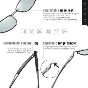 Retro Mici, Ovale Fotocromatică ochelari de Soare Polarizat Bărbați Femei Conducere Anti-orbire Ochelari de Soare Gafas Oculos de sol Zonnebril heren