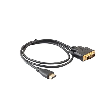 REXLIS 1080P HDMI de Mare viteză pentru Adaptor DVI 24+1 pin placat cu Aur Cablu DVI La HDMI Convertor pentru HDTV, PC, XBOX, Calculator