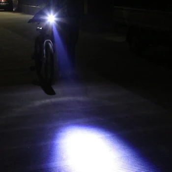 Reîncărcabilă LED Biciclete Lumina Biciclete Faruri Fata de Siguranță cu Bicicleta Lanterna de Noapte de Echitatie HB88
