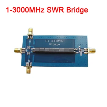 RF SWR Pod Reflecție 0.1-3000 MHZ Analizor de Antena VHF UHF VSWR pierdere a reveni