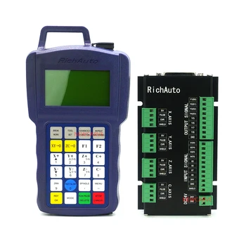 RichAuto DSP B18 4 Axe CNC Controller B18S B18E USB Hidraulic Sistem de Control al Mișcării Pentru Cnc Router Înlocui A18 Manual NEWCARVE