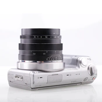RISESPRAY 35mm F1.2 Prim Obiectiv pentru Sony E-mount pentru M4/3 pentru Fuji XF APS-C Manual aparat de Fotografiat Mirrorless Focalizare Fixă A6500 J
