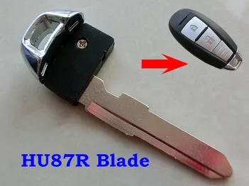 RMLKS Inteligent Cheie de Urgență HU87R Lama Pentru Suzuki Kizashi Swift, SX4 2010 2011 2012 Remote Key Blade