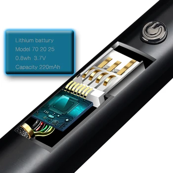 Rotație de 360 USB reîncărcabilă Brichete Timp Bucatarie Electronic Brichete Windproof Electric Noutate Bricheta