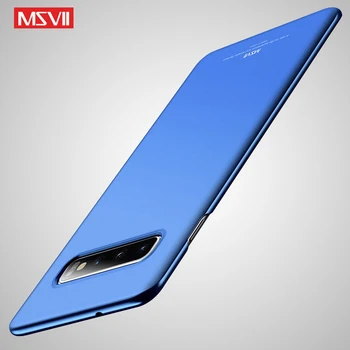 S10 Plus Caz Msvii Mat Acoperire Pentru Samsung Galaxy S10 S9 Plus Caz S10 E Lite PC Cover Pentru Samsung S10 S9 S8 Plus S10E Cazuri