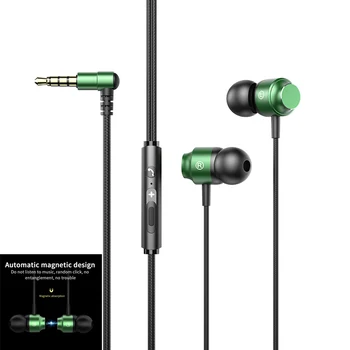 S10 Stereo Bass casti In-Ear de 3,5 MM Căști cu Fir de Metal HIFI Casca cu MICROFON pentru Xiaomi Samsung Telefoane Huawei