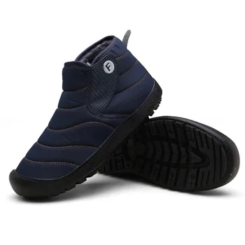 SAGACE Moda cizme Barbati 2019 Plus Catifea Caldă în aer liber, Pantofi Sport, cizme de iarnă pentru bărbați Cizme Impermeabile de Cusut cu Cârlig & Bucla