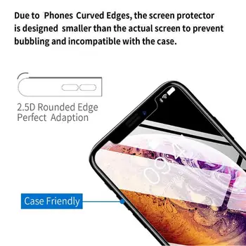 Samsung Galaxy S8 Plus alb complet 3D temperat pahar ecran Protector