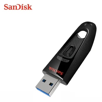 SanDisk Pendrive USB 3.0 Flash Drive 128GB usb3.0 mini stick-uri USB Stick CZ48 Original 3 comenzi