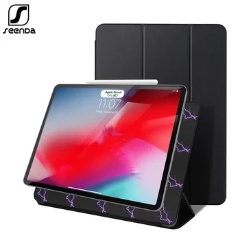 SeenDa Tableta Caz Pentru iPad Pro 11 Capac pentru Noul iPad Pro 12.9 2018 Funda Magnetic Ultra Slim Smart Cover pentru iPad Pro 11 /12.9