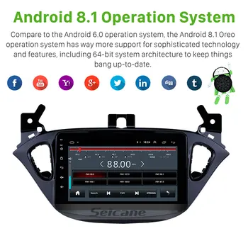 Seicane 8 inch 2din Android 10 Pentru Opel Corsa-2019/Opel Adam 2013-2016 GPS Auto Multimedia Player Suport Radio Mirror Link