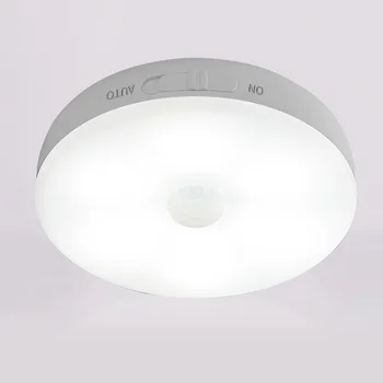 Senzor de mișcare În Cabinetul Lumini Interior USB Reîncărcabilă LED Bucătărie Lumini Led-uri Senzor de Mișcare Ușoară Dulap Montat pe Perete