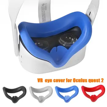 Set de Căști VR Ochi Acopere Fata Lavabil Anti Transpiratie Moale de Silicon, Anti-scurgere Unisex Ochi Blocarea Luminii Pad Acoperire Pentru Oculus Quest 2