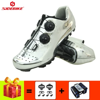 SIDEBIKE pantofi de Ciclism pentru barbati din fibra de Carbon biciclete de munte adidași de auto-blocare respirabil sapatilha ciclismo mtb racing adidas