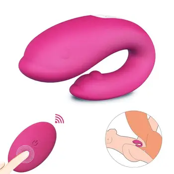 Silicon de Control de la Distanță Vibrator Adult Jucărie Sexuală pentru Femei Cuplu USB de Reincarcare G spot Vibe Masaj Stimulator Clitoris