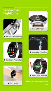 SKMEI S1 Ceas Inteligent Bluetooth Apeluri Smartwatch Bărbați Brățară de Fitness Sport Tracker Monitor de Ritm Cardiac rezistent la apa Pentru Android Ios