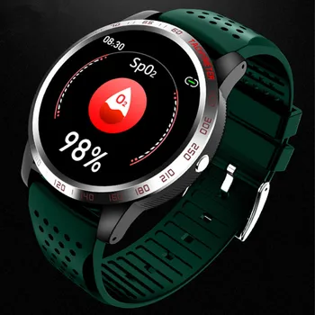 Smartwatch-bratara ecran mare ECG inima sanatoasa rata de presiune de oxigen din sange impermeabil contra pas Bluetooth sport smar ceas