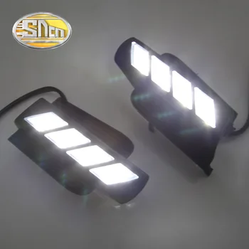 SNCN Zi cu LED-uri de Lumină Pentru Toyota Prado 120 FJ120 2003 - 2009 Accesorii Auto Impermeabila ABS 12V DRL Lampa de Ceață Decor