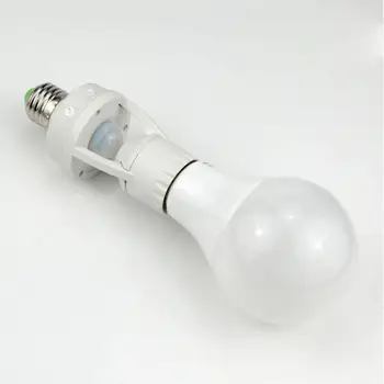 Soclu E27 PIR Senzor de Mișcare Titularul Lampă cu Lumină de Control Senzor Infraroșu Lampă de Bază Montaj 220V pentru Bec cu LED-uri de Iluminat
