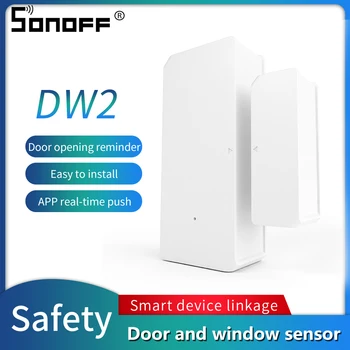 SONOFF DW2 Wifi Ușa Fereastra Senzorului de Conexiune Wireless a Lucra Cu e-WeLink APP Notificare de Alertă Inteligent de Alarmă de Securitate Acasă
