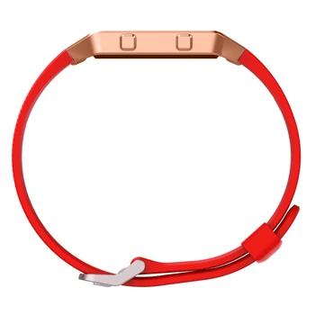 Sport Bratara pentru Fitbit Blaze Banda de Silicon Moale Înlocuiți Ceas Curea 23mm Latime pentru Fitbit Blaze Ceas cu Aur Rose Cadru