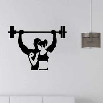 Sport SPORT Decorare Autocolant Studio de Fitness Poster Mural Detașabil Arta Poster