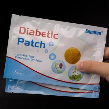 Sumifun 36pcs Chineză pe bază de Plante cu Diabet zaharat Patch Stabilizează de Zahăr din Sânge Crește Insulina Echilibru Conținutul de Glucoză Slăbire Tencuieli