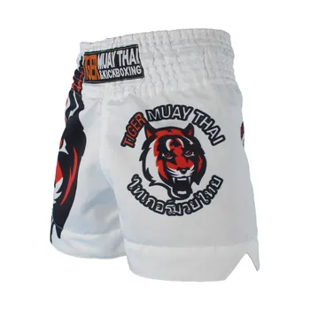 SUOTF MMA Tiger Muay Thai box meci de box Sanda formare respirabil pantaloni muay thai îmbrăcăminte de box kickboxing pantaloni scurți lupta