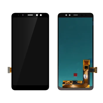 Super AMOLED A8 Plus 2018 Display Pentru Samsung Galaxy A730 LCD A730F SM-A730F Display Touch Screen, Digitizer Inlocuire Piese