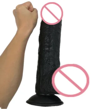 Super Gros și Mare 32*6.8 CM Realistic Dildo Cu ventuza Artificial sex Masculin Penisului Penis Femeie Masturbator Jucarii Sexuale Pentru Femei.
