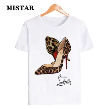 Super Leopard Imprimate Tricou Femei Kawaii Moda cu toc T-shirt Grafica de Desene animate Drăguț pentru femei Stil Nou de Sus Teuri de sex Feminin