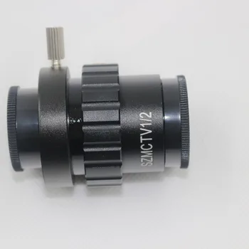 SZM7045 0,5 X C-mount Lens Adaptor 1/2 CTV Adaptor pentru Microscop Stereo Trinocular Camera microscopio estereo