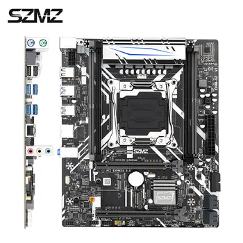 SZMZ X99 despre lga2011-V3 placa de baza set cu 2*8=16 gb DDR4 2133 MHZ ECC REG RAM și E5 2620V3 sprijin procesor deblocat turbo boost