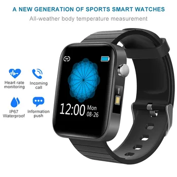 T68 Bluetooth Smart Watch Band Fitness Tracker Urmăriți Tensiunii Arteriale Ceas Inteligent Bandă rezistent la apa IP67 Brățării Inteligente